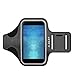 Produktbild J&D Kompatibel für Oppo Reno Z/Reno 5G/Reno3/Xiaomi Mi A1/Realme X/Realme 3 Pro/HTC Desire 19+ Armband, Sportarmband Running Armband, Zusätzliche Tasche für Schlüssel, Kopfhörer-Verbindung für Laufen