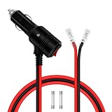 YINGAYOU Auto Zigarettenanzünder Stecker Ersatz Zigarettenanzünder Stecker mit Schalter 12V 24V...