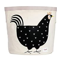 3-Sprouts-Gallina-Cesta-para-juguetes-unisex