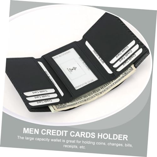 Large Capacity Mens Wallet Multifunctional Fold Purse with Multiple Card Slots Stylish Male Wallet for Secure Storage and Everyday Use2