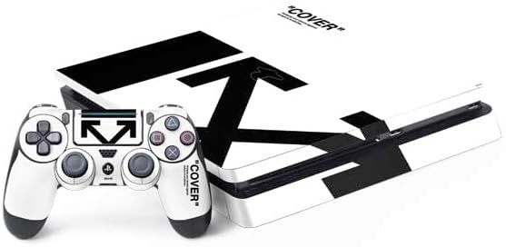 Skinit Decal Gaming Skin Compatible with PS4 Slim Bundle - Black and White Arrows Design