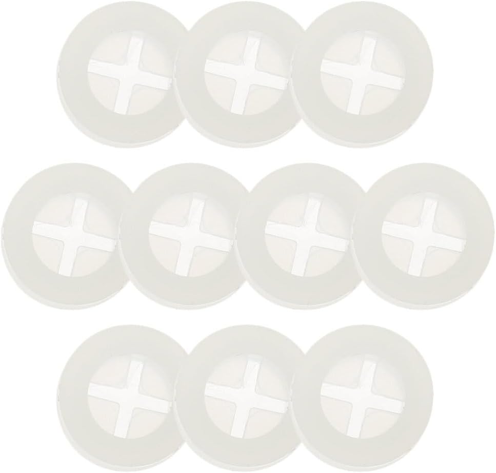 MAGICLULU 10pcs Silicone Straw Hole Grommets, Jar Lid Plugs