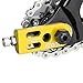 Aosekaa Bike Chain Tensioner Single Speed Aluminum Alloy Chain Tightener Bicycle Chain Tension Adjuster for BMX Most Bicycles, Gold