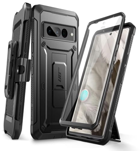 SUPCASE for Google Pixel 8A Case with Stand & Belt-Clip (Unicorn Beetle...