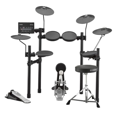���}�n YAMAHA �d�q�h�����Z�b�g �h�����֎q�E�V���o���p�b�h�t�� DTX452KUPGS ���ʂȉ��y�W�������≉�t�X�^�C���ɏ_��ɑΉ��\��3�V���o�����f�� �v���h���}�[�ɂ���]�̂��郄�}�n�t�b�g�y�_�����t��