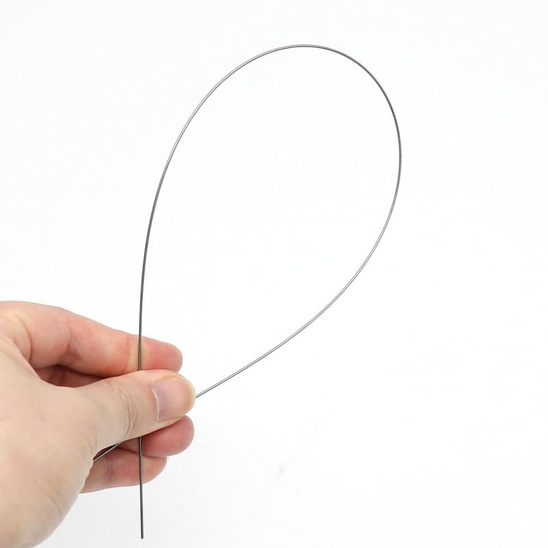 1M Superelastyczny Nitinol Stop Niklowo-Tytanowy Prosty Drut Hiperelastyczny Filament Sprężynowy Stalowy Drut (1, 1.5MMX1M)
