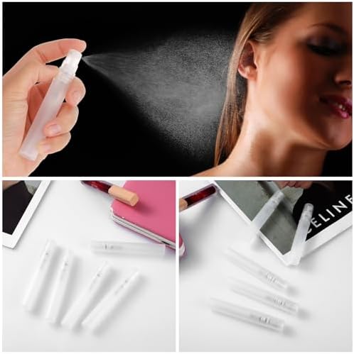 Cobee Mini przenośne butelki z rozpylaczem, butelki na perfumy do wielokrotnego napełniania, rozmiar podróżny, małe próbki, puste pojemniki na butelki, wycieczki podróżne, pudełka z rozpylaczem,