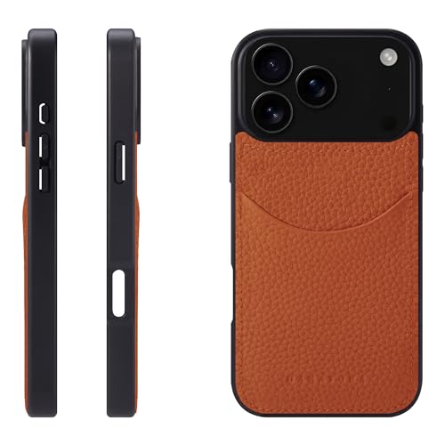 HANATORA for iPhone 17ProMax �P�[�X �{�v �ϏՌ� �X�}�z�P�[�X �X�}�z �R�[�h�z���_�[ �t�� �V�������N�J�[�t���U�[ �M�t�g �}�O�l�b�g�Ȃ� �I�����W CPG-17ProMax-Orange