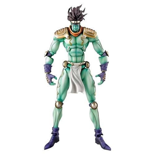 Star Platinum Figura Killer Queen Anime Figuras de Acción Articulaciones Articuladas Estatuas PVC Anime Figuras 17 cm