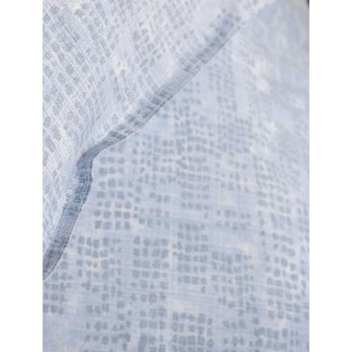 Image of The Lyndon Company Blue Broken Texture Duvet Cover Set King Blue