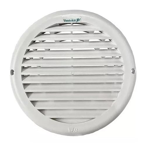 Grade Redonda de Ventilação D18cm com Adaptador - Westaflex