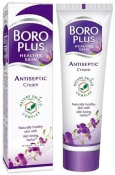 Boroplus Natural Ayurvedic Cream | with Skin Loving Herbs | Multi-Purpose Healing Cream | Repairs Wounds, Rashes, & Cracked Feet | 1.35 Oz (Pack Of 2 )