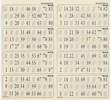 Plaque 8 Cartes Loto 90 Numéros 1 Mm – Carton Rigide Coloris Aléatoire, Accessoire Bingo Loto Jeu De Loto Bingo Enfants Adultes Plaque 8 Cartes Loto 90 Numéros 1 Mm – Carton Rigide Coloris Aléatoire, Accessoire Bingo Loto Jeu De Loto Bingo Enfants Adultes
