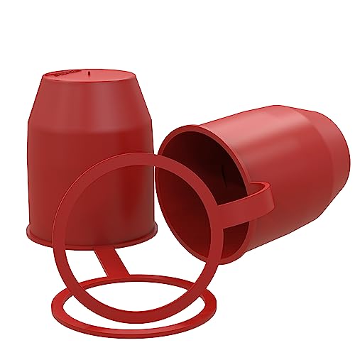 Anhängerkupplung Abdeckung Militärhelm Design - Olive, Robust & Wetterfest