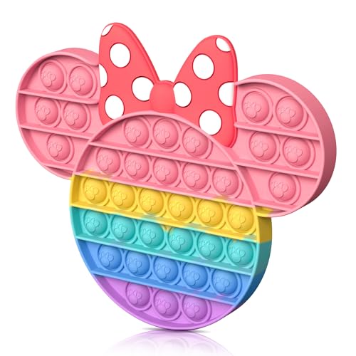 Kids Girls Fidget Toys Push Bubble Sensory Toy for Toddler Age 3 4 5 6 7 8