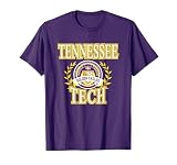 Tennessee Tech Golden Eagles Laurels Purple T-Shirt