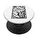 Oni Masque de démon japonais Bushido Samurai Streetwar PopSockets PopGrip Interchangeable