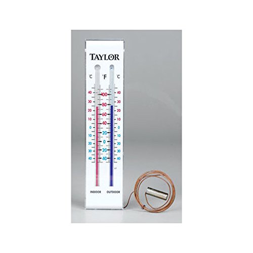 Taylor Indoor/Outdoor Thermometer Indoor/Outdoor 9-Mfg# 5327 - Sold As 6 Units