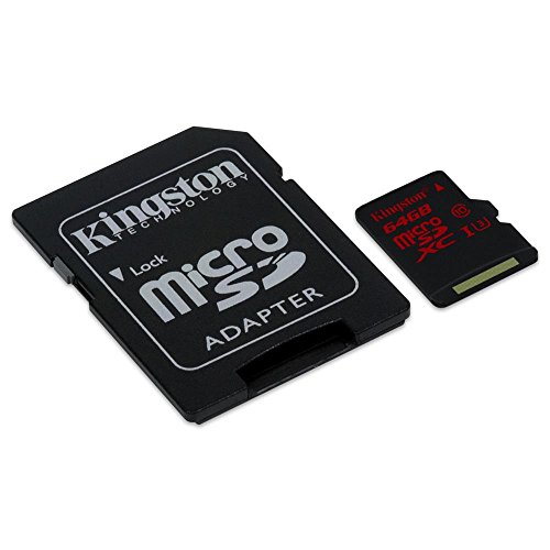 �L���O�X�g�� Kingston microSDXC�J�[�h 64GB �N���X U3 UHS-I �Ή� �A�_�v�^�t SDCA3/64GB �i�v�ۏ�