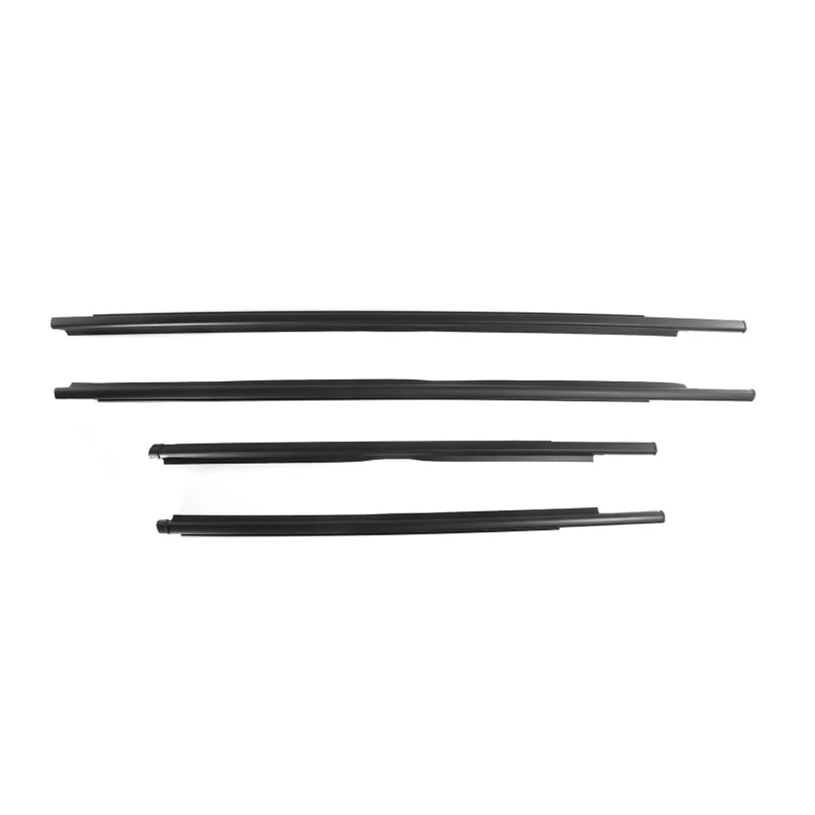 Sifusm One Color Rubber Seal Car Window Glass Weatherstrip Molding Trim For Toyota For Yaris Sedan 4-Door 2007-2016 Rainproof Pressure Sealing Strip 68160-52150 Strip