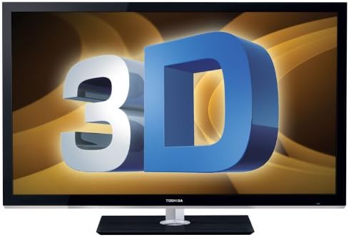 Toshiba 46WX800U 46-Inch 1080p 240 Hz Cinema Series 3D LED TV, Black (2010 Model)