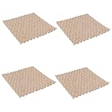 Posavasos para el hogar, hecho de materiales y para un uso prolongado, decoración de cojines de lino