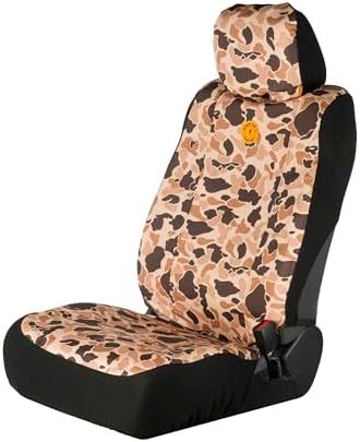 Browning Low Back Seat Cover, Arms Co Tan Duck Camo