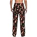 Chili Fashion Mens Pajama Pants PJ Pants Soft Sleep Pant Men Pajama Bottom with Pockets Drawstring XL