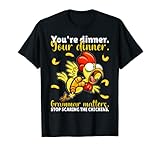 Tu cena La gramática importa dejar de asustar a los chikens English Camiseta