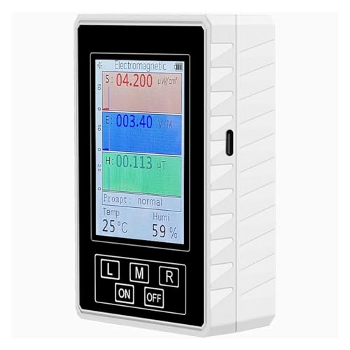 XR-2 PRO �n���h�w���h�d���E���ː����o��e�X�^�[�|�[�^�u�����ː��ʌv���j�^�[�e�X�^�[EMF ���[�^�[ �����x�A���@�\�A�}���`�V�i���I(White)