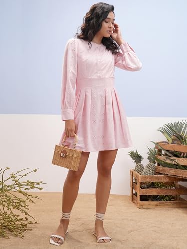 Image of Vishudh Women's Casual Dress | Comfortable Everyday Wear for All Occasions | Chic & Versatile Fashion for Women