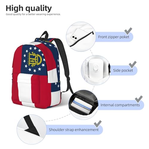 Mochila de viaje para mujer de Georgia ideal como bolso de mano para laptop y uso casual 5