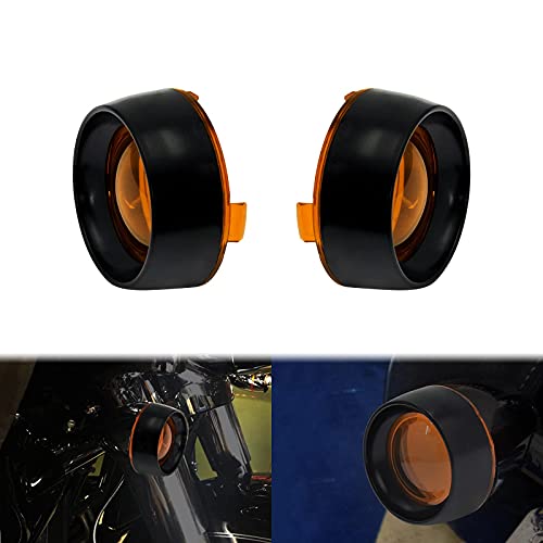 HDBUBALUS Capa de lente de seta com viseira preta adequada para lentes Harley Sportsters XL Touring