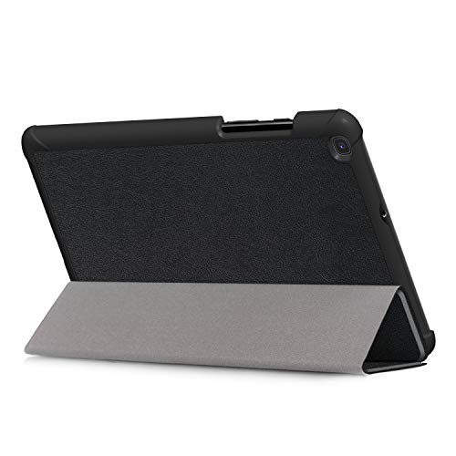 Kepuch Custer Funda para Samsung Galaxy Tab A 8.0 2019 T290 T295 T297,Slim Smart Cover Fundas Carcasa Case Protectora de PU-Cuero - Negro