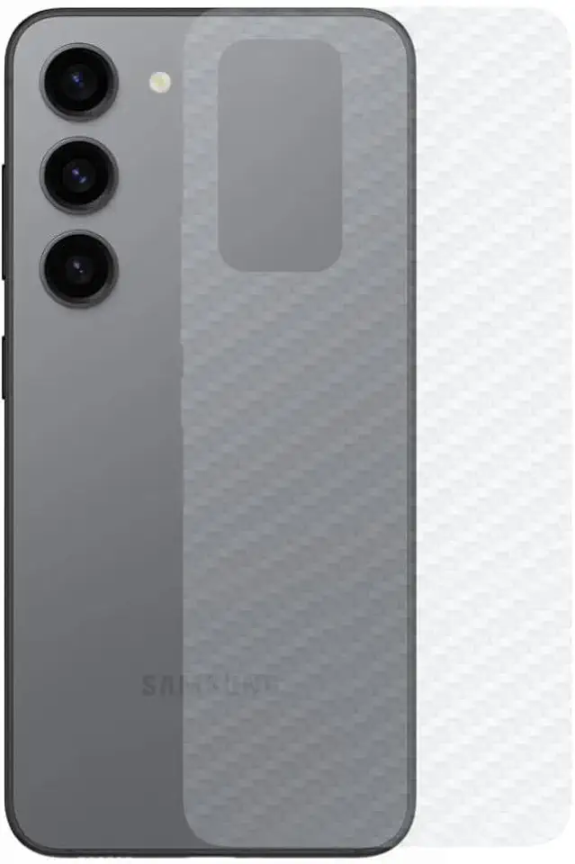 Película para Samsung Galaxy S23 - Traseira de Fibra de Carbono - Gshield