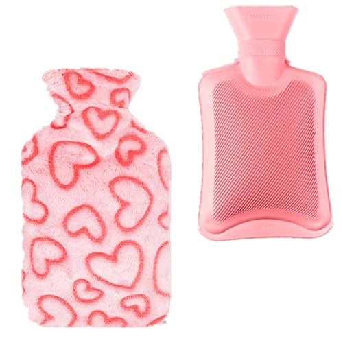Bouillotte 1000 ml portable chauffe-mains avec housse de protection - 3