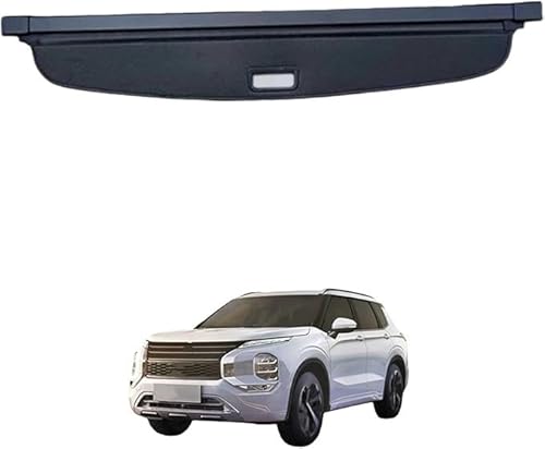 michengxxx Retractable Rear Trunk Cargo Cover for Mitsubishi Eclipse Cross 2018-2020 2021 2022-2026, Luggage Privacy Panel & Parcel Shelf Security Cover