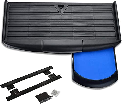 Plateau de Clavier sous Bureau avec tiroir et support coulissant réglable pour ranger