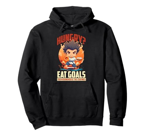 HUNGRY? EAT GOALS THEN ROUNDHOUSE THE CRAVINGS �p�[�J�[