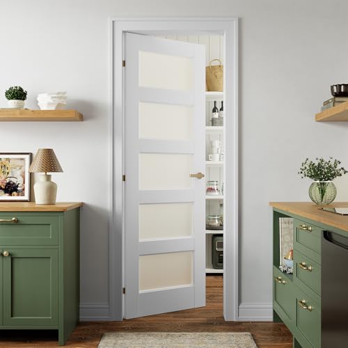 SMARTSTANDARD Frosted Glass Interior Door