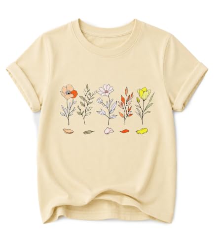 Image of Toddler Girls T-Shirt Short Sleeve Cartoon Graphic Tee 2-6T