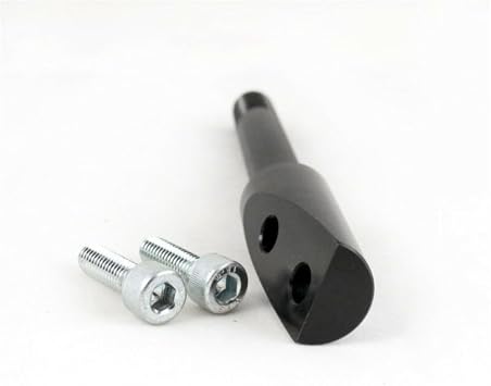 Shift Knob for Chevrolet Camaro 1982-2002 | Manual Aluminum, Billet Blk W/ Blk Short Shifter Stick, OE# Cbw-046-BK, Direct Fit