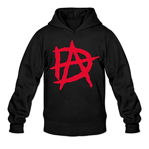 Nubia Men's Dean DA Logo Ambrose Long Sleeve Sweater Black M