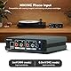 AIYIMA T3PRO MM/MC RIAA Phono-Vorverstärker für Plattenspieler/Schallplattenspieler/Heimverstärker, professioneller Phonographen-Vorverstärker mit Verstärkungs- und Lautstärkeregelung und AC-Netzteil