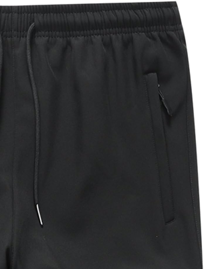 Men's Fleece Lined Warm Snow Pants Winter Cargo Hiking Joggers Outdoor Travel Sweatpants - Image 4