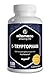 Produktbild L-Tryptophan hochdosiert, 500 mg pro Kapsel, vegan (pflanzlich fermentiert), 6 Monate Reichweite, natürliche essentielle Aminosäure, laborgeprüft und ohne Zusatzstoffe, Made in Germany