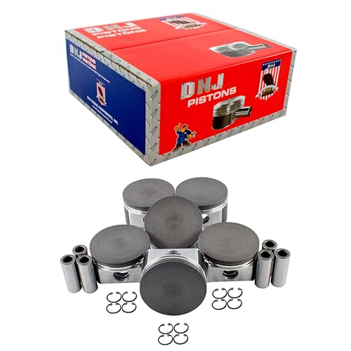 DNJ P1150.20 Oversize Piston Set for 2004-2007 Chrysler, Dodge 300, Charger, Magnum 3.5L V6 24V SOHC 3497cc
