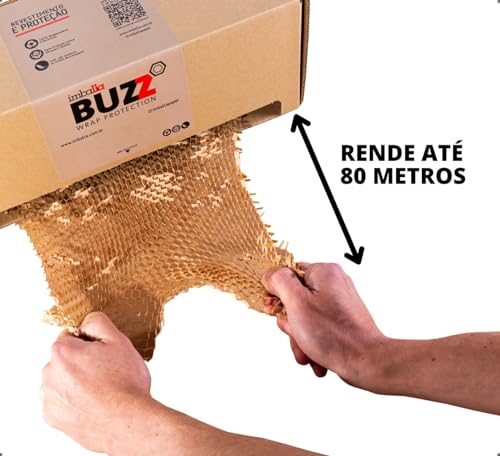 IMBALLA Papel Kraft Colmeia Buzz Refil 50cm x 50mts rende 80mts