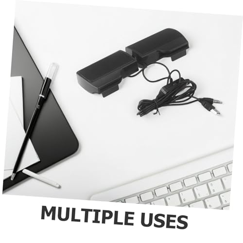 Altavoz USB para Eliminar Cables en Escritorio con Clip de Monitor y Sonido Claro 3