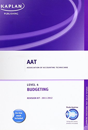Image of Budgeting - Revision Kit